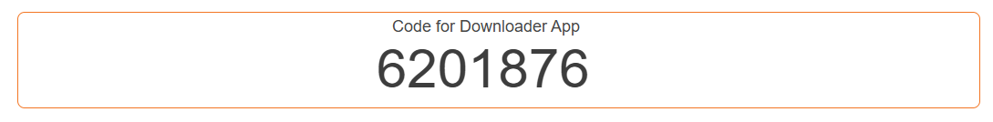Code for Downloader App SALATY