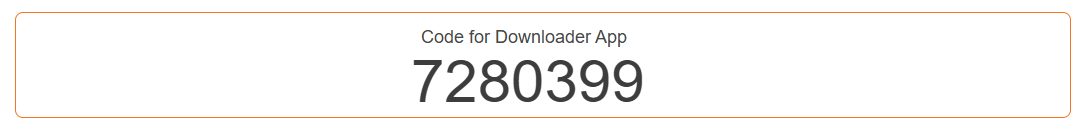 Code for Downloader App